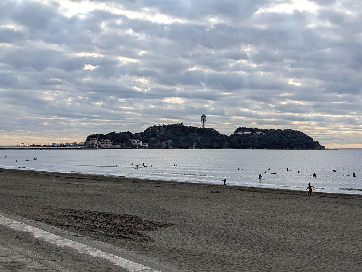 2022年12月31日午前10:31の鵠沼