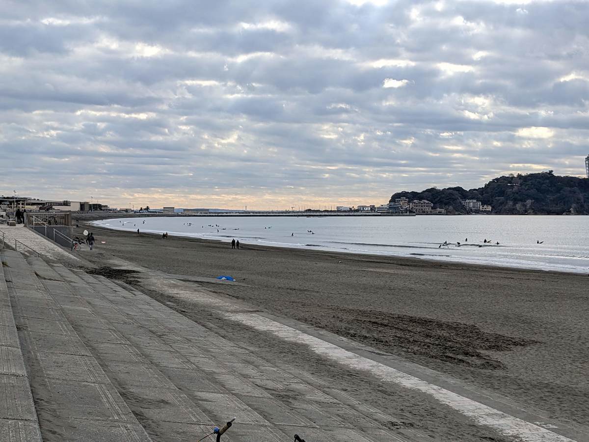 2022年12月31日午前10:31の鵠沼