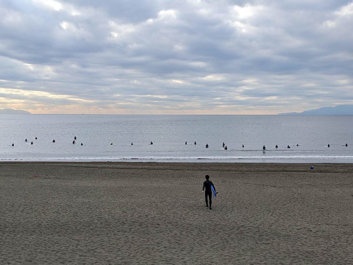 2022年12月31日午前10:31の鵠沼