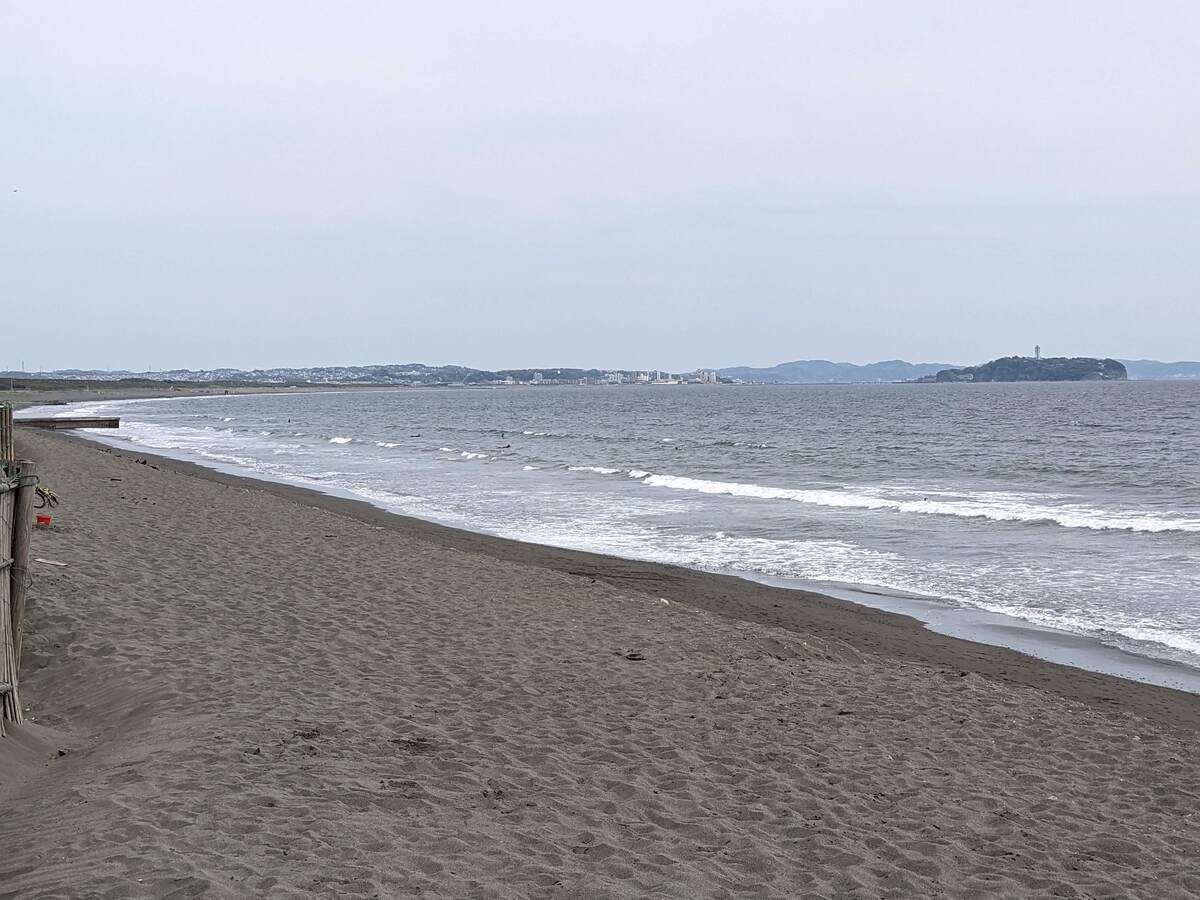 2023年4月5日昼12:47の茅ヶ崎ラチエン前