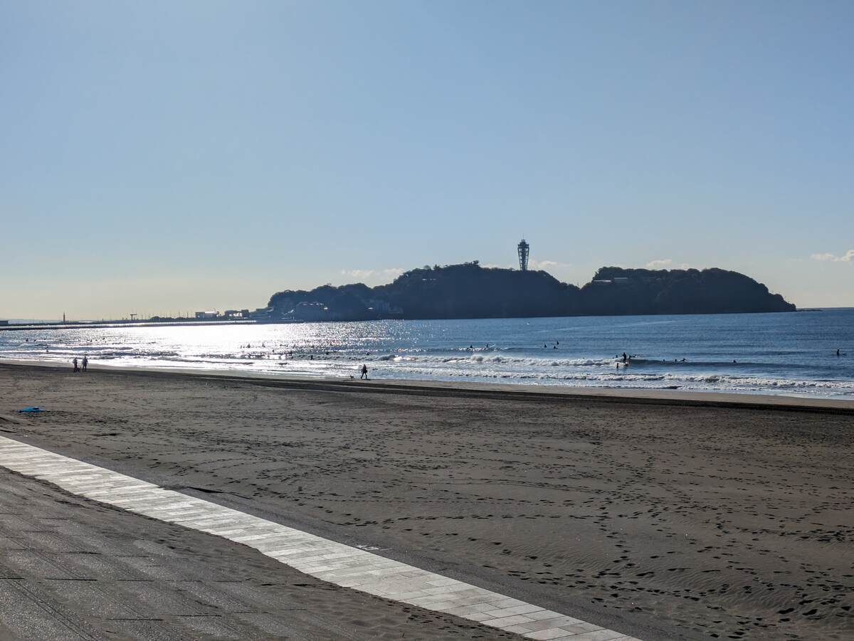 2024年1月12日午前9:32の鵠沼