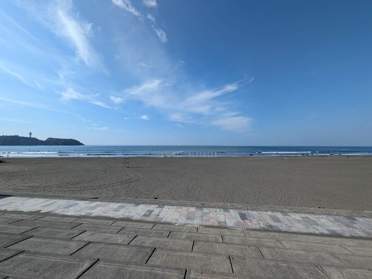 2024年9月6日午前8:42の鵠沼