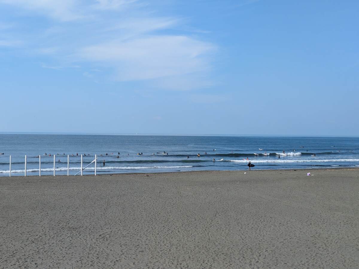 2024年9月6日午前8:43の鵠沼