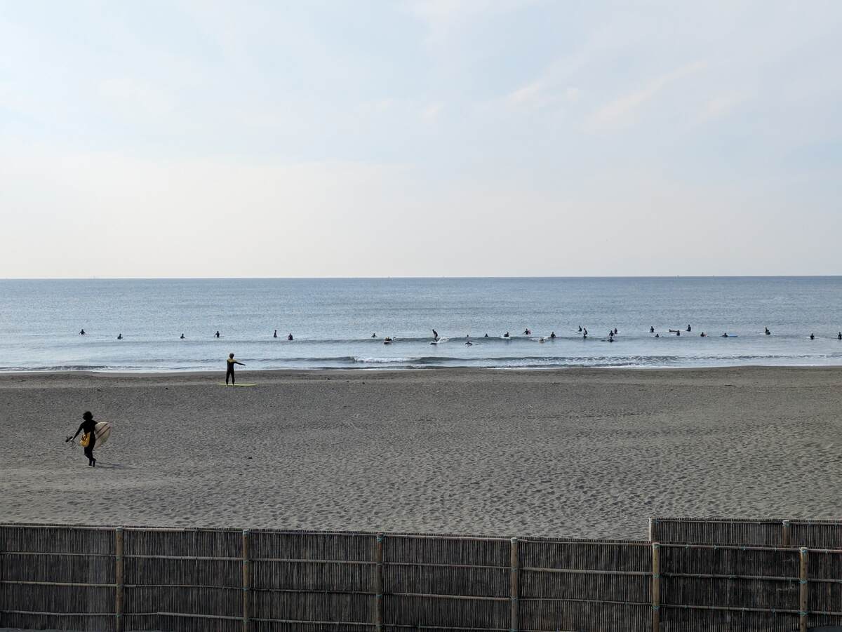 2025年1月24日午前10:39の鵠沼
