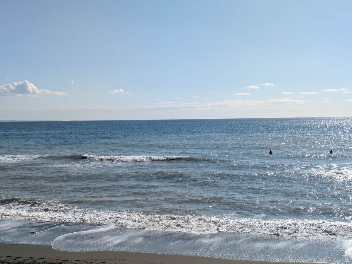2026年1月14日午前11:46の茅ヶ崎ラチエン前