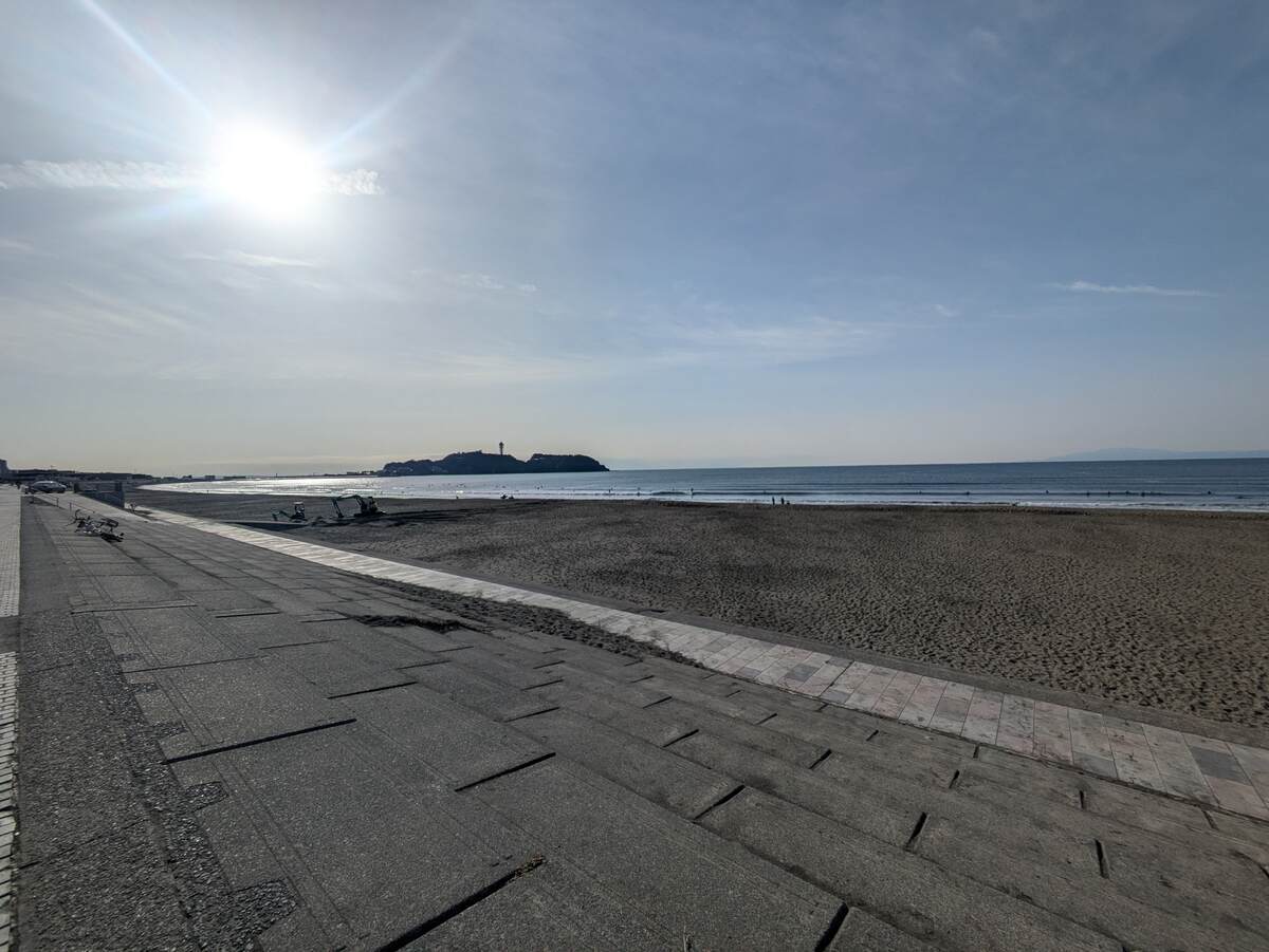 2026年1月27日午前9:27の鵠沼