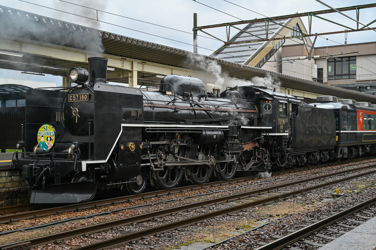新潟遠征④】SL村上ひな街道号に乗って - 長都温泉の鉄道撮影記