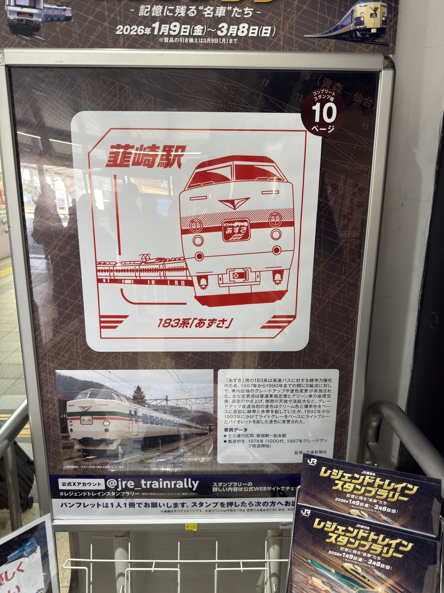 トレインスタンプラリー④】ミニ周遊コース 甲府・韮崎ゾーンを巡って