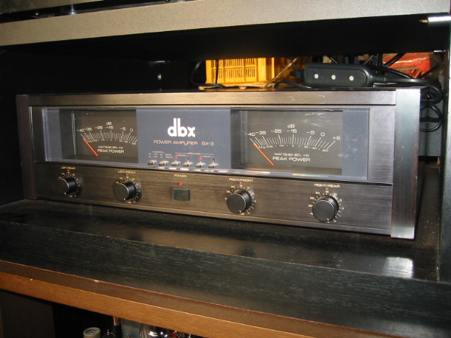 dbx BX-3 パワーアンプ DBX BX-3 Vintage Stereo Power Amplifier 4-Channel Used