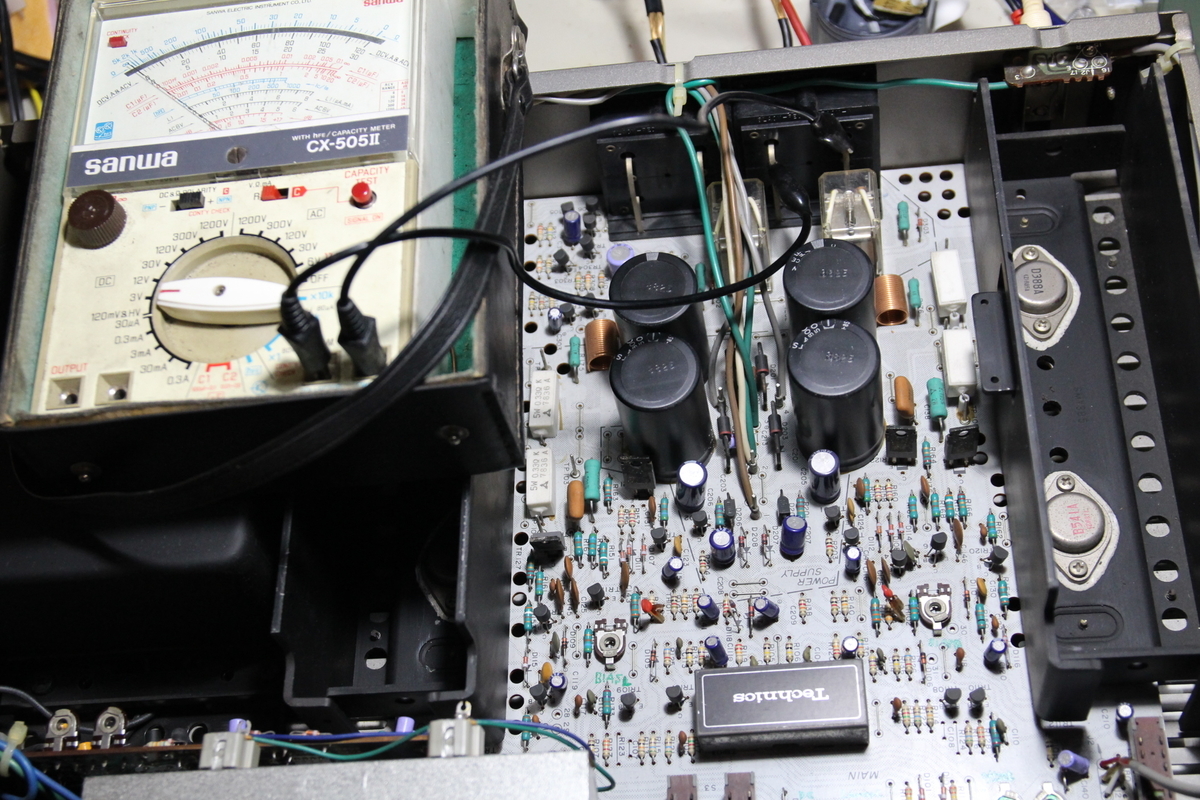 アンプの調整 テクニクス21A - 音遊び～オーディオのブログ