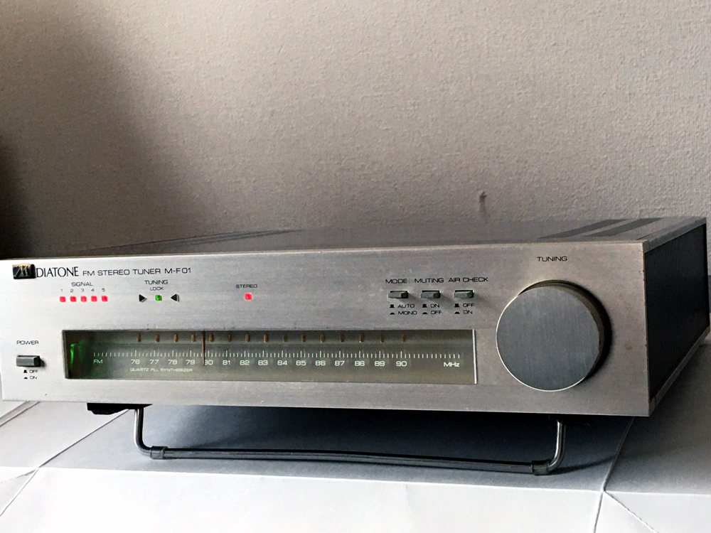 ダイヤトーン M-F05 チューナー M-F01 M-F05D - 音遊び～オーディオの