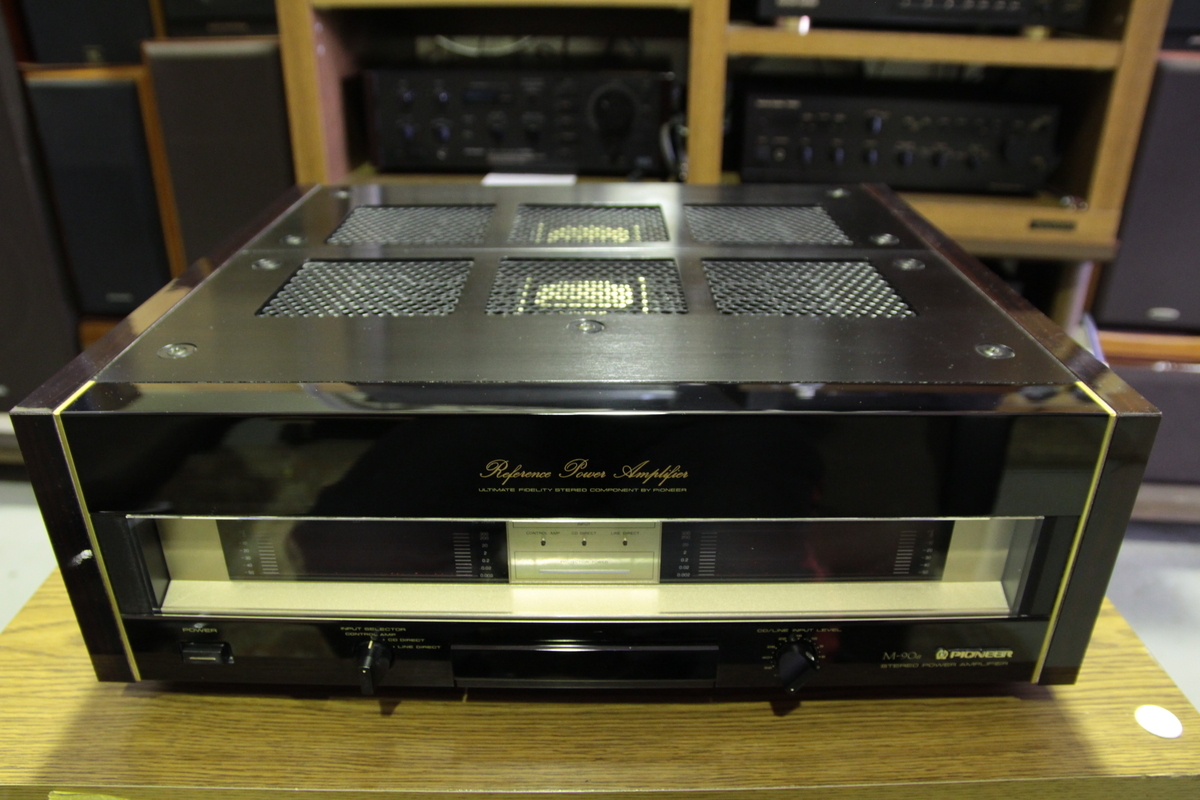 パイオニア M-90a パワーアンプ マイナーチェンジで重量増加 - 音遊び
