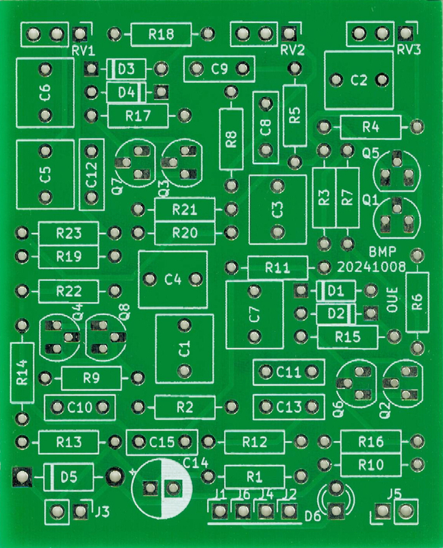Big Muff Pi を作ろう 20241008版 - OUE