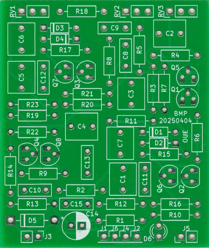 Big Muff Pi を作ろう 20250404版 (Hizumitas で試作) - OUE