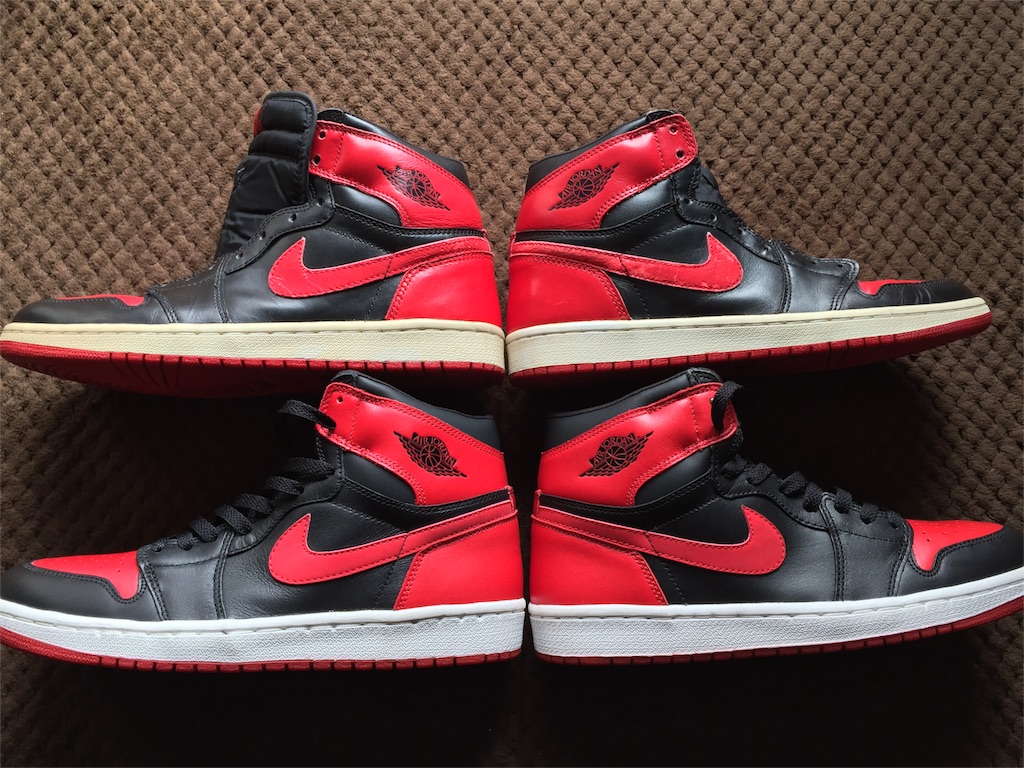 Nike Air Jordan 1 赤黒 ブレッド2001 NIKE AIR JORDAN 1 RETRO ブレッド 2001