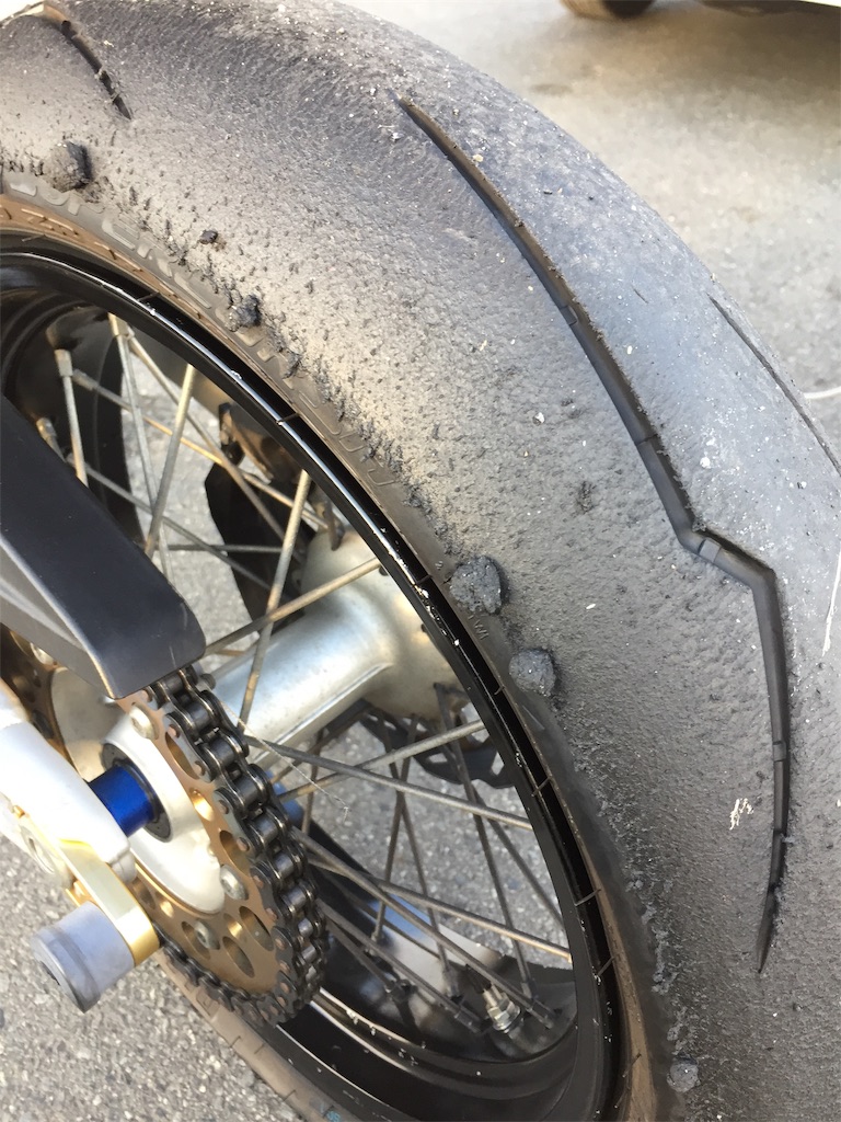 YAMAHA WR250X PIRELLI DIABLO SUPERCORSA での桶川走行 - OVER300km