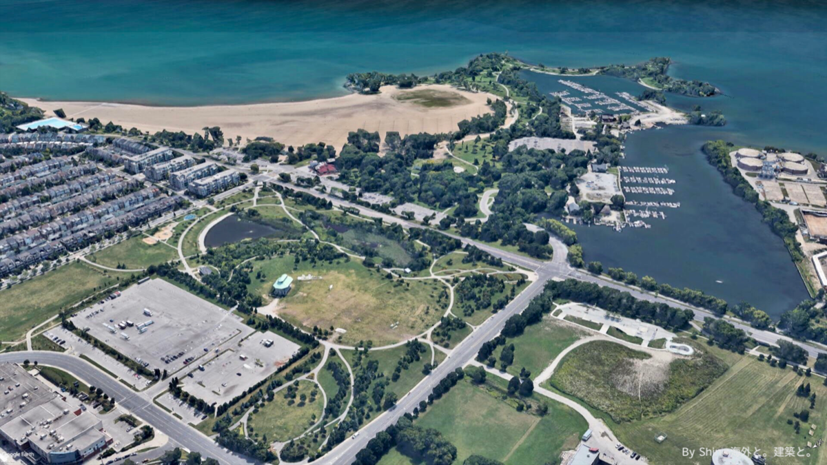 Woodbine Park and Ashbridge's Bay