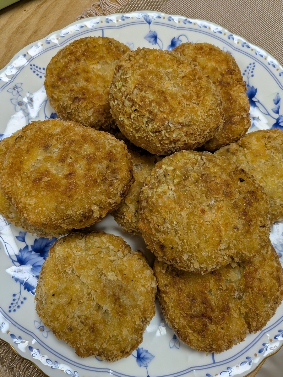 キタアカリで作ったコロッケ