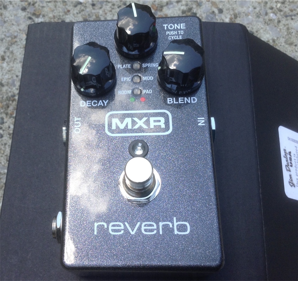 MXR Reverb M300 レビュー - Odyssey102's diary