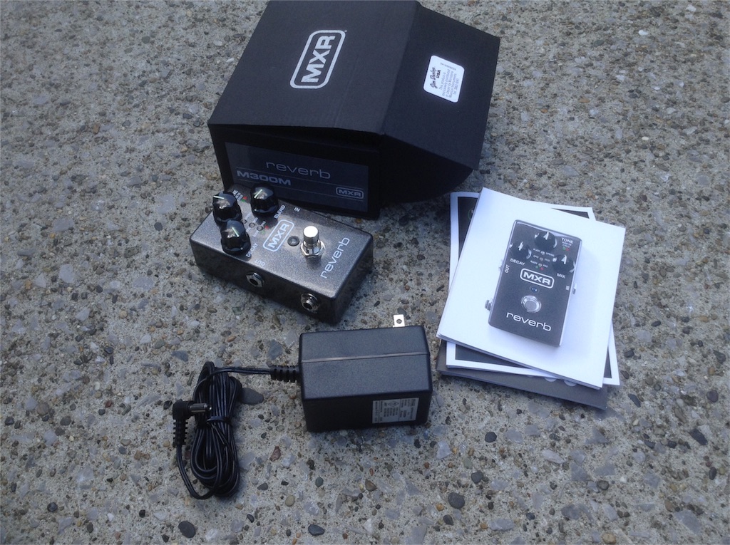 MXR Reverb M300 レビュー - Odyssey102's diary