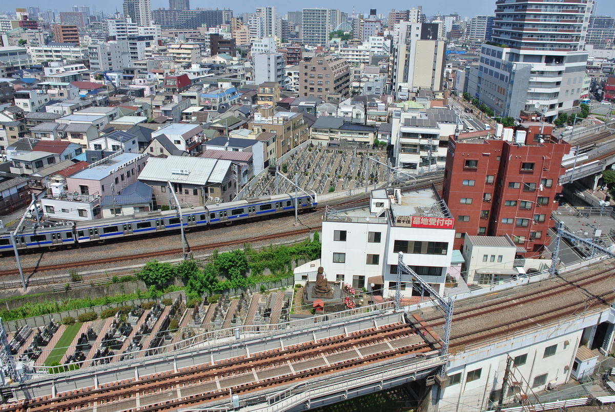 正面を望む