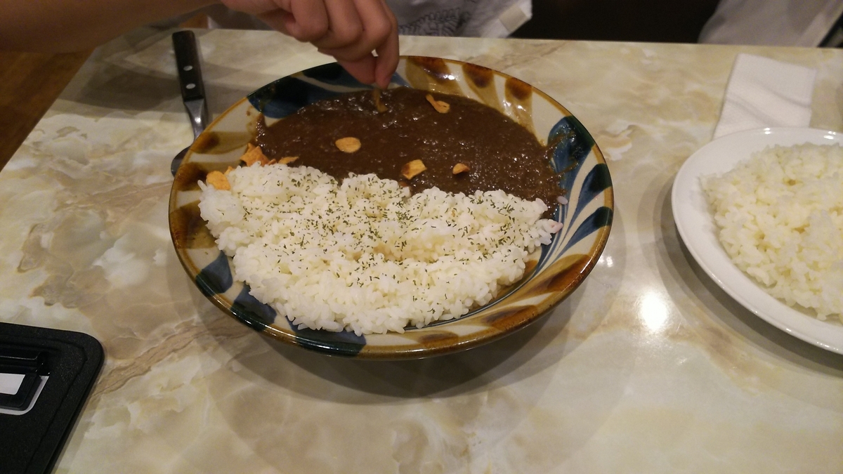 ステーキハウス88のカレー