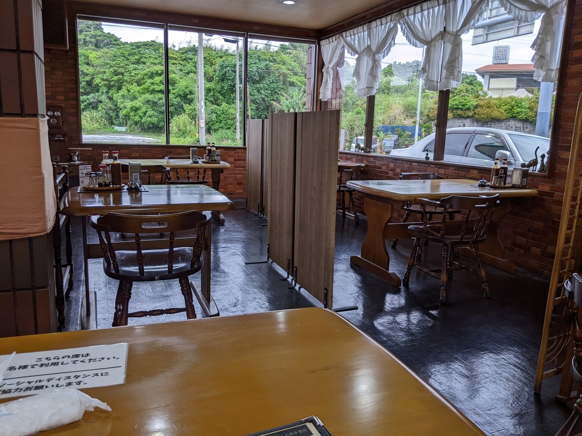 ステーキハウス坊ちゃんの店内の様子
