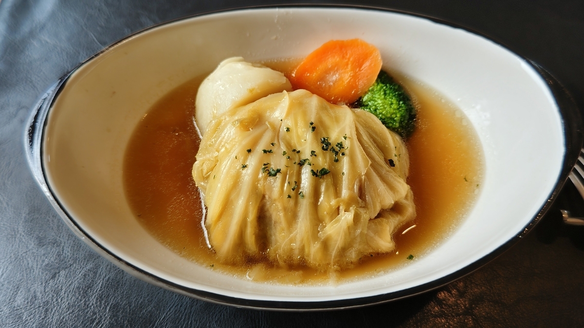 レストラン ハルアンのロールキャベツ