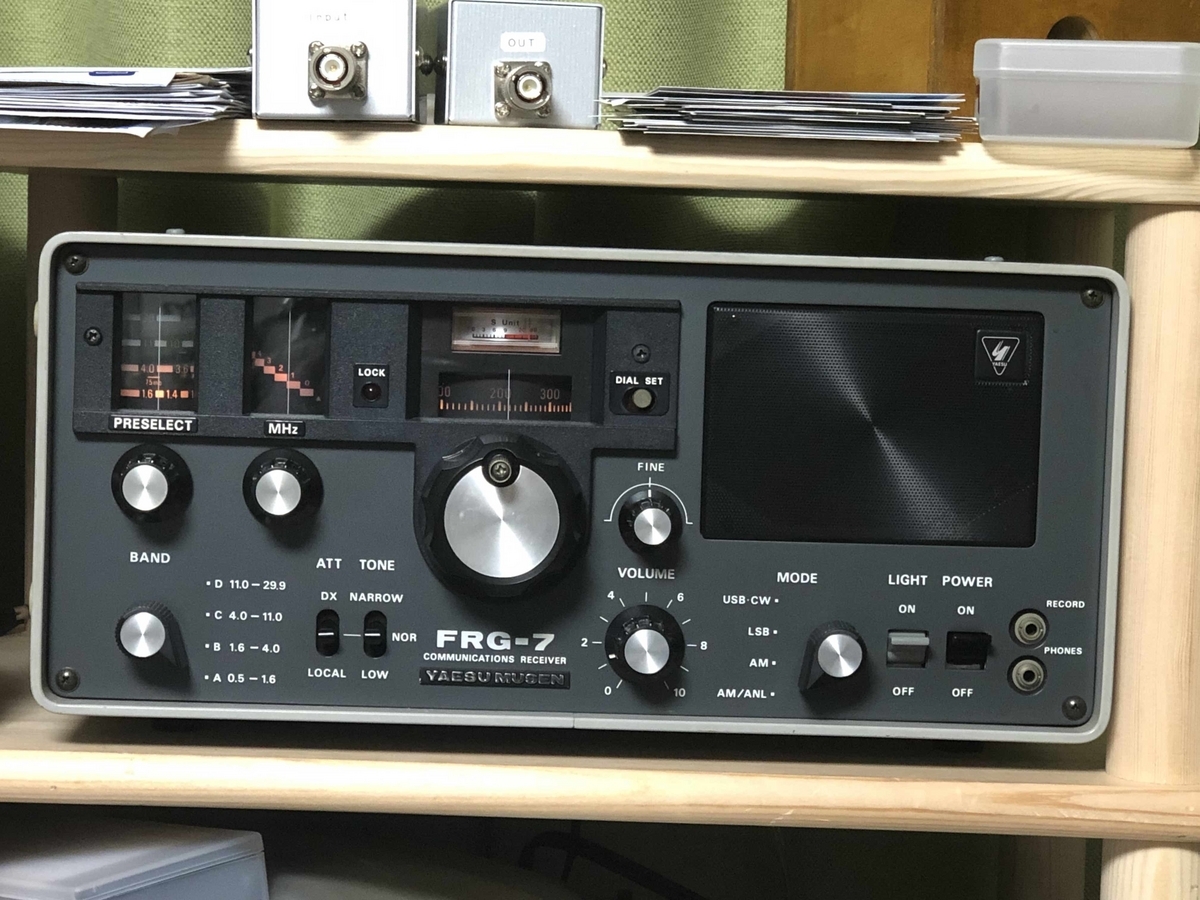 FRG-7 その壱:所有している前後期3台の現状 - JH3DRN 趣味の徒然 FRG-7 その壱:所有している前後期3台の現状 - JH3DRN 趣味の徒然