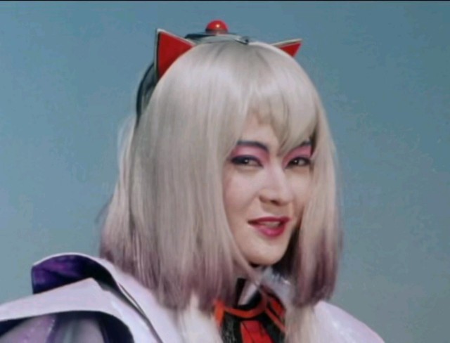 ☆黒田福美 女優／エッセイスト 直筆サイン色紙 特撮 電撃戦隊