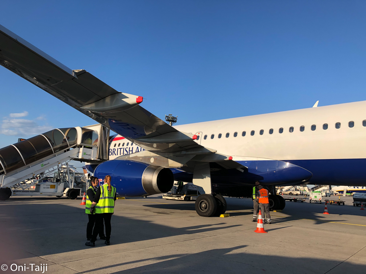 英国航空（British Airways）エコノミークラス フライトレビュー 