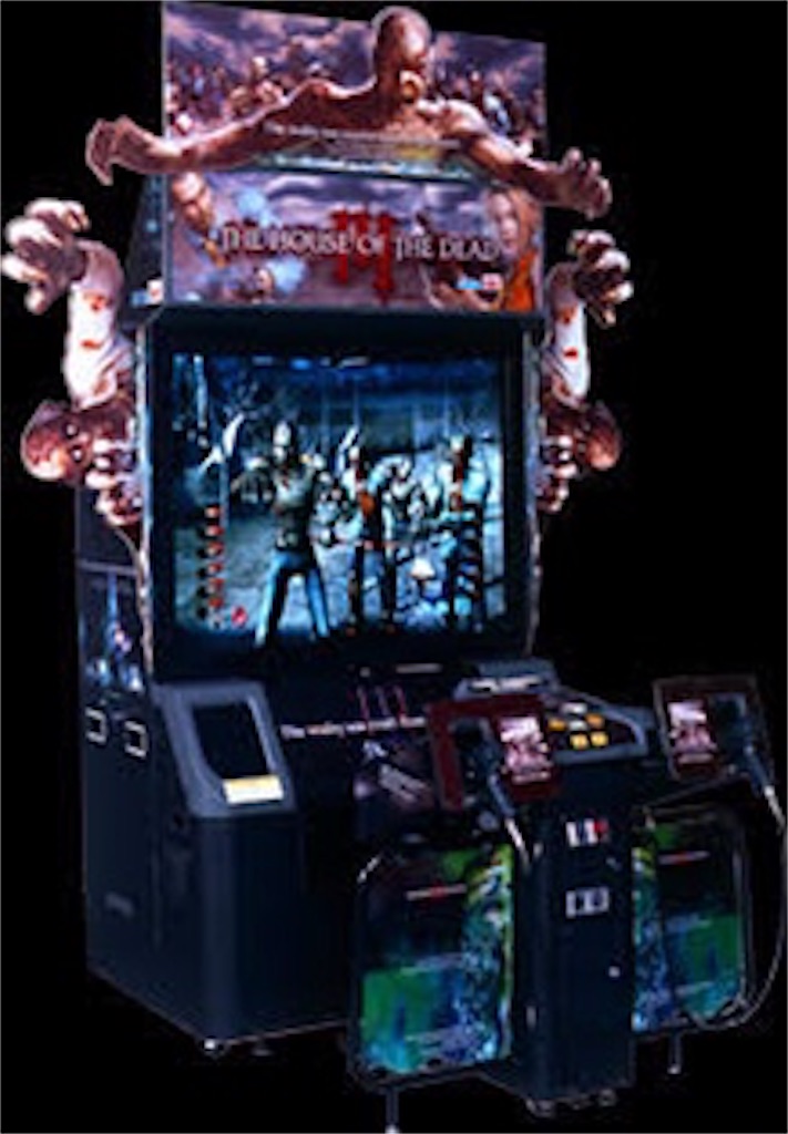 王道のゾンビガンシューティング！ハウスオブザデッド3！ - おに