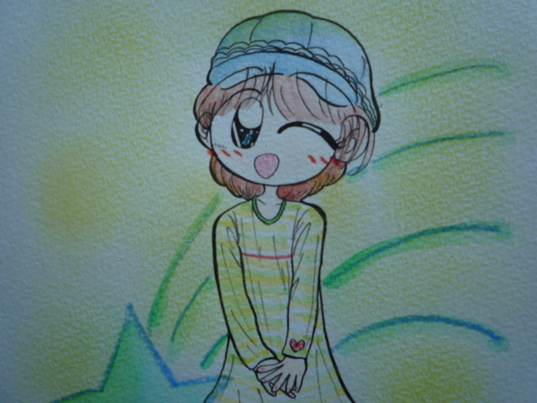 パネルボーダーワンピース♪（Color Version）アップ