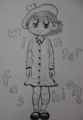 フリースシャツワンピース♪（Monotone Version）