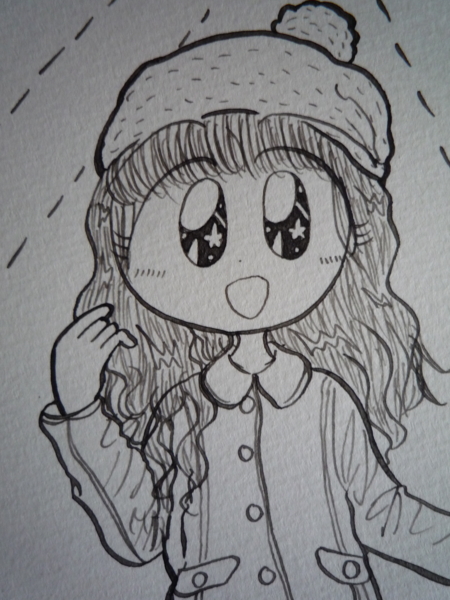 クラシカルラインコート♪（Monotone Version）アップ2