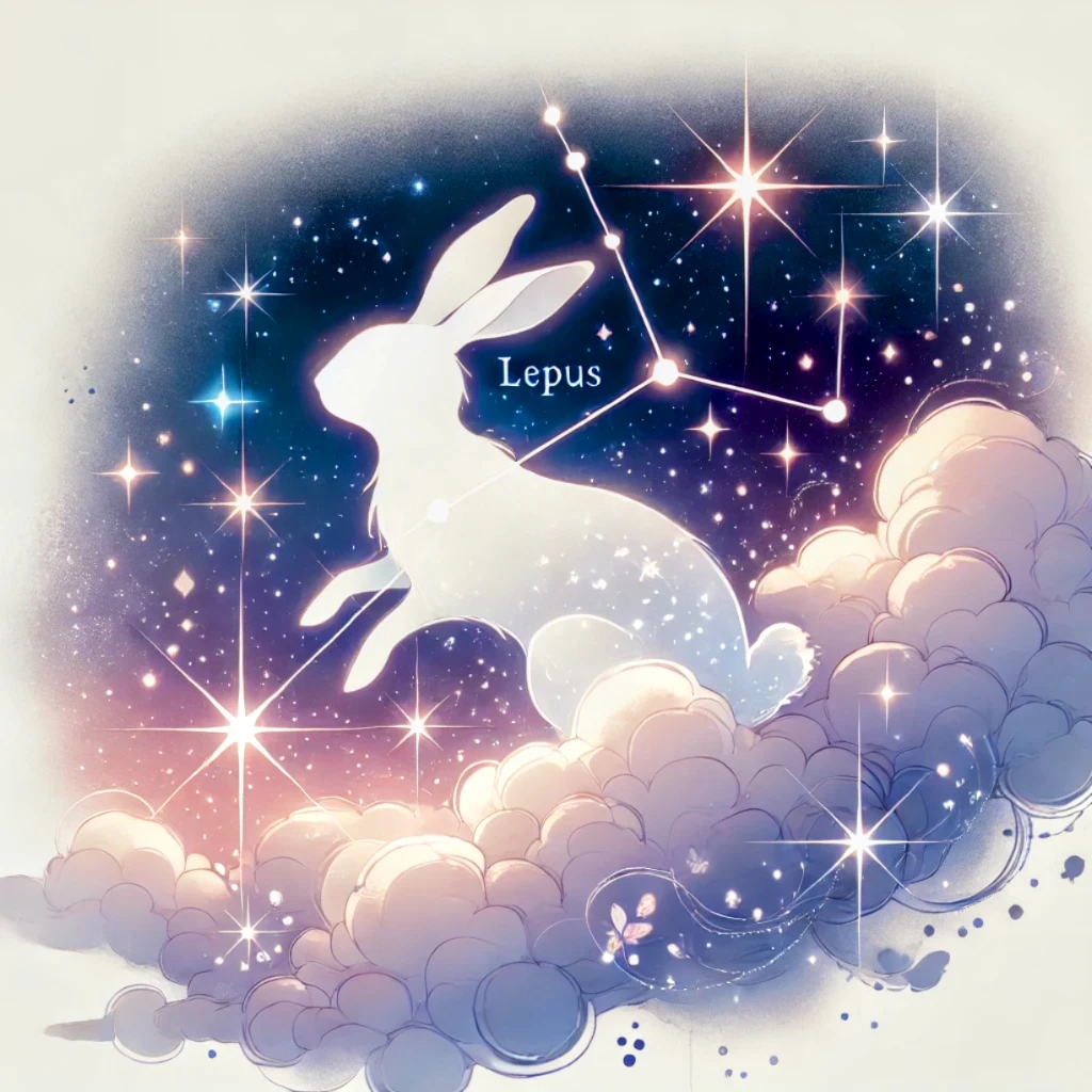 Lepus（うさぎ座）について知ろう！【オリオンの足元に跳ねる冬の