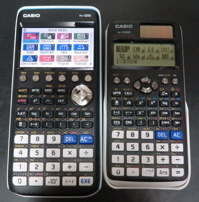CASIOの関数電卓fx-CG50の電源を入れてみました - OptoEleMechの日記