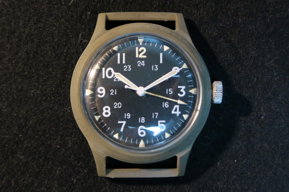 軍用ディスポーザブル・ウォッチ BENRUS MIL-W-46374のオーバーホール 