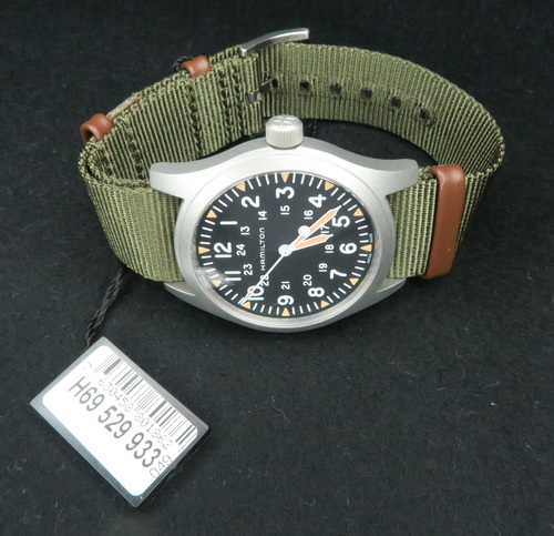 358 さま専用　HAMILTON カーキ フィールドMECHANICAL カーキ フィールド King Quartz - ダイヤルカラー:ブラック