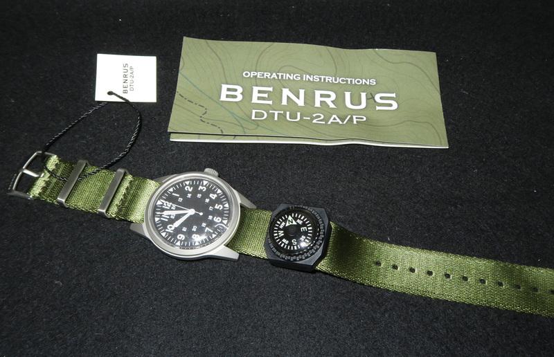 BENRUS　DTU-2A/P（MIL-3818B）☆ハミルトン　ベンラス Benrus DTU-2A/P Field Watch Review - The Time Bum