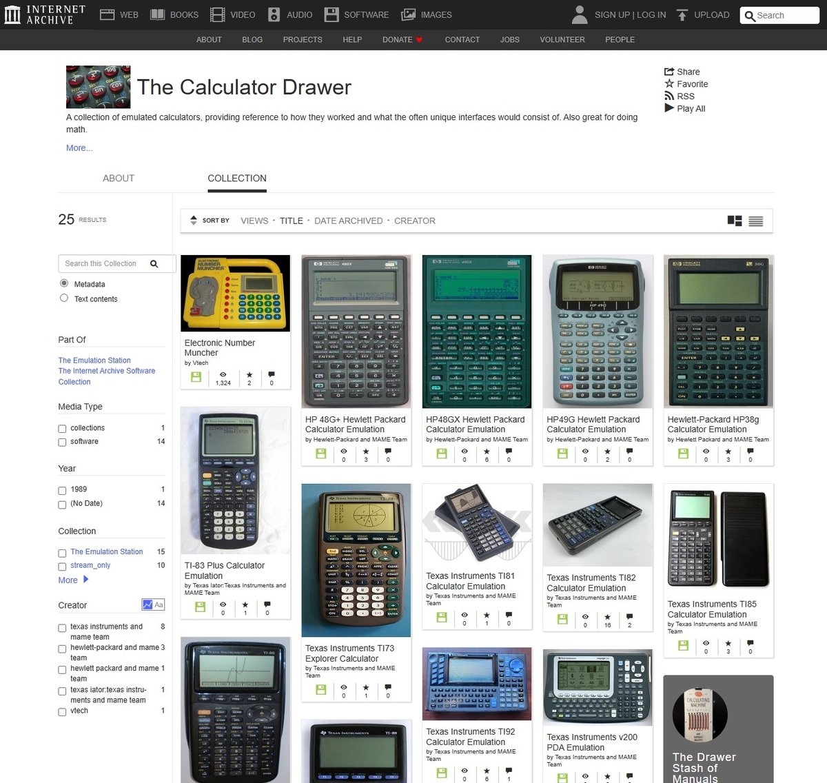 The Calculator Drawer OptoEleMechの日記