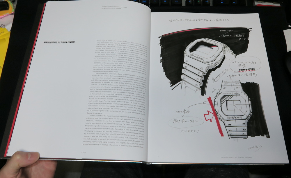 G-SHOCK 40th Anniversary Book(洋書) - OptoEleMechの日記 G-SHOCK 40th Anniversary Book(洋書) - OptoEleMechの日記
