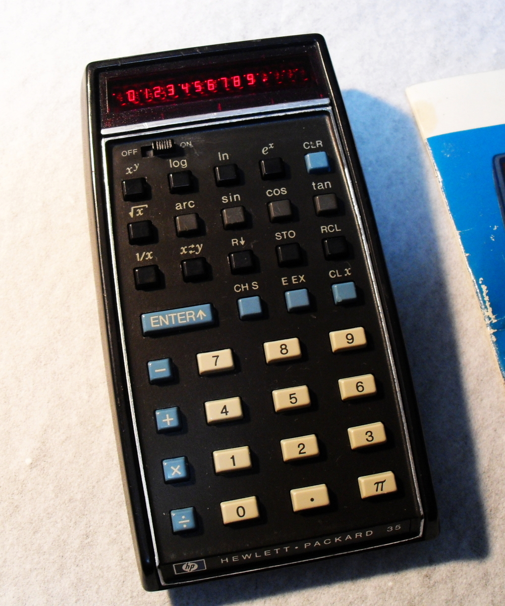 HP-35 - OptoEleMechの日記 HP-35 - OptoEleMechの日記