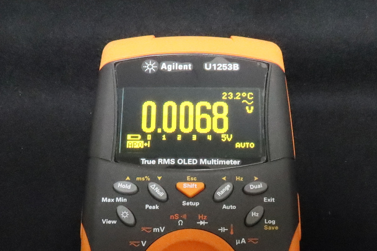 Agilent(Keysight) U1253B ハンドヘルド・デジタル・マルチメータ