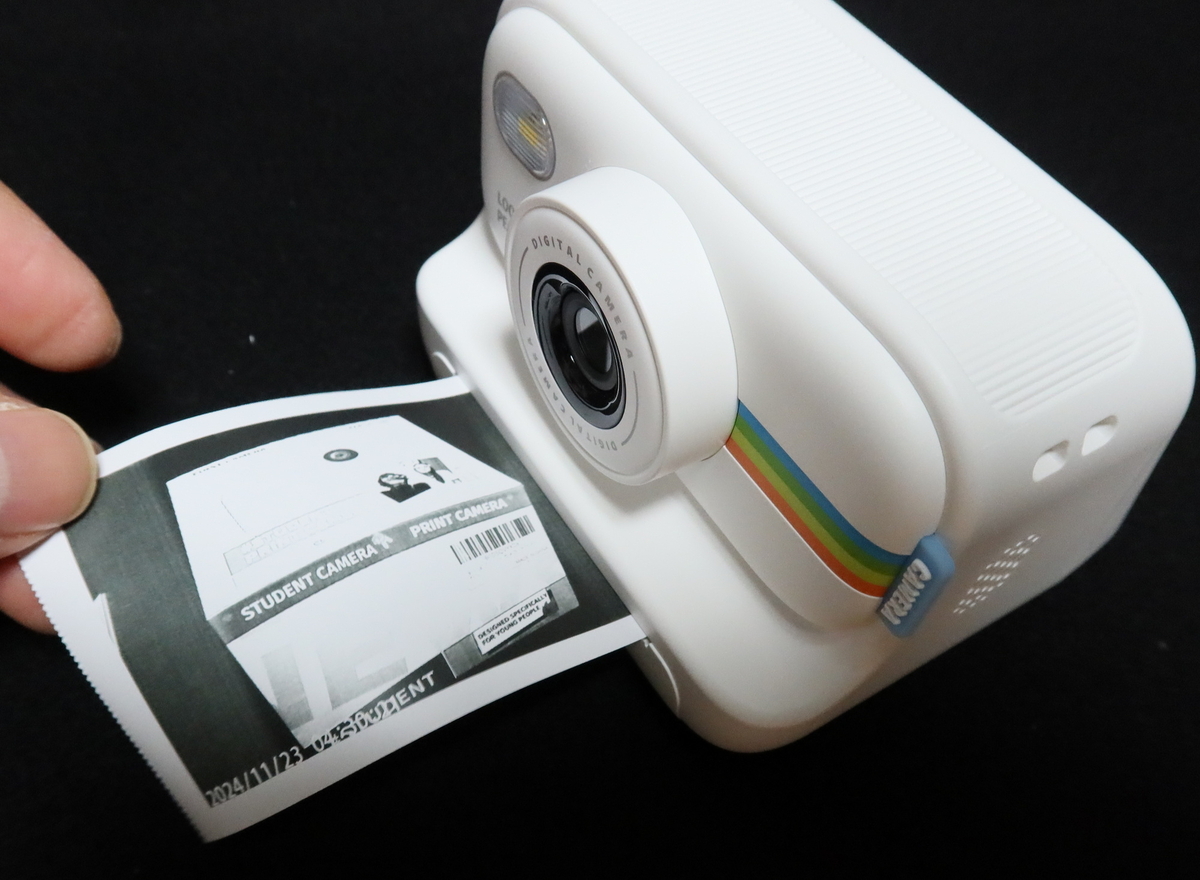 キッズインスタントプリントカメラセット 3 ペーパーロール付きポータブル 画像感熱印刷子供プリントカメラ キッズ プリントカメラ 印刷カメラ トイカメラ  感熱ロール紙 子供用カメラ インスタントカメラ RiZKiZ 高画質 2400万画素 フルHD動画 1080P 1年保証 送料無料 ... 子供に優しいインスタントプリント カメラプリント すぐに楽しめるように3つのペーパーロールが付属