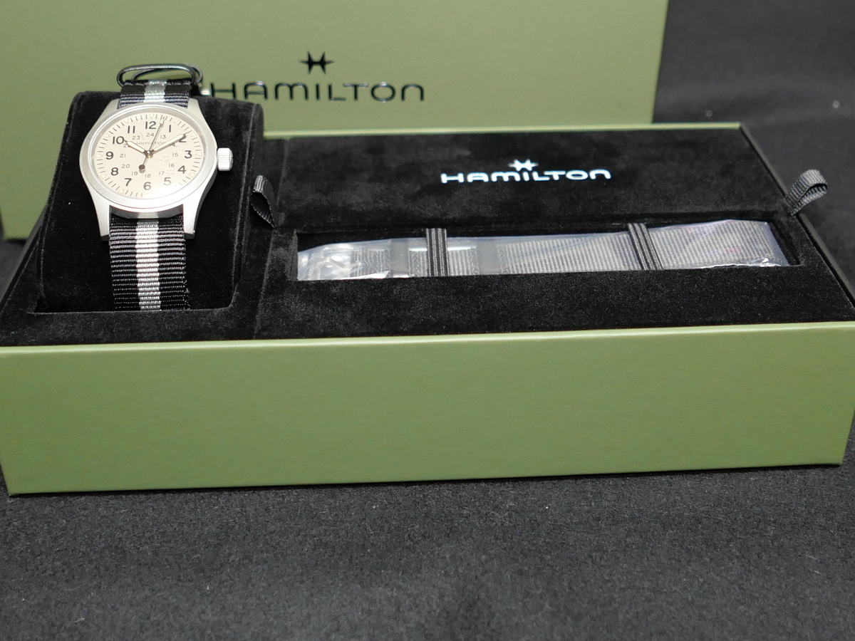HAMILTON Khaki ハミルトン カーキ (42) カーキ フィールド メカ 東京
