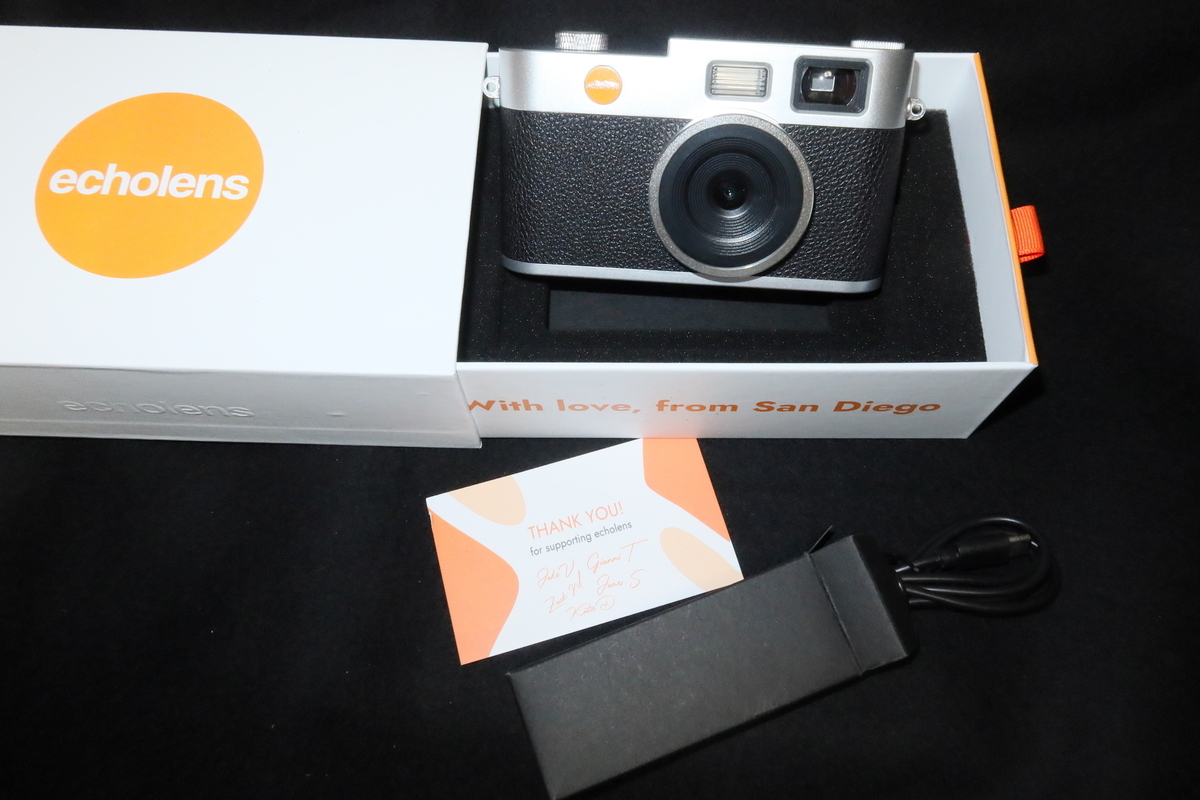 echolens - The Digital Camera That Feels Like Film - OptoEleMechの日記