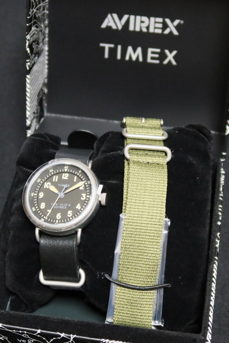 AVIREX 50th × TIMEX 