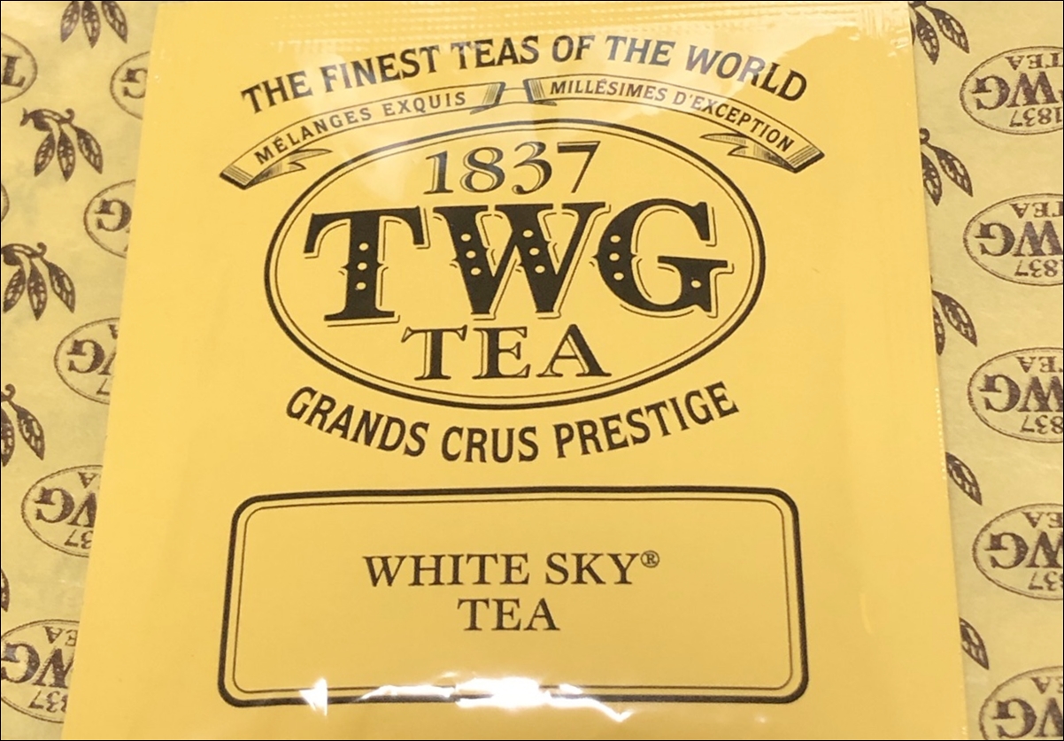 TWG Tea WHITE SKY TEA 白毫銀針 opusのブログ