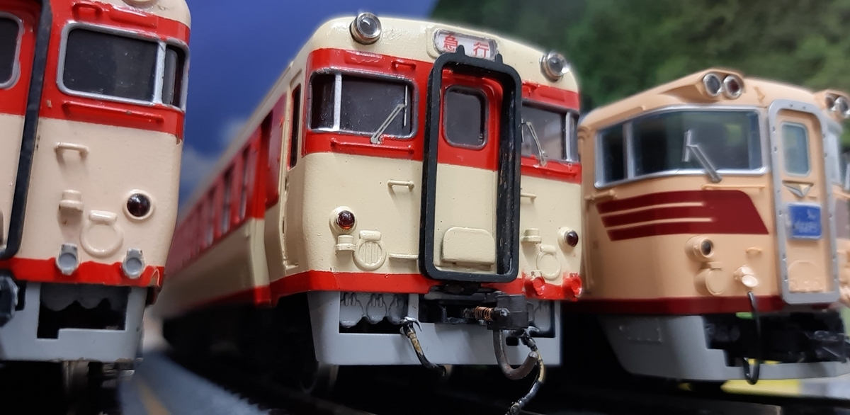エンドウ製の古いキハ65をカッコよくしよう♪その2 HO初心者🔰による